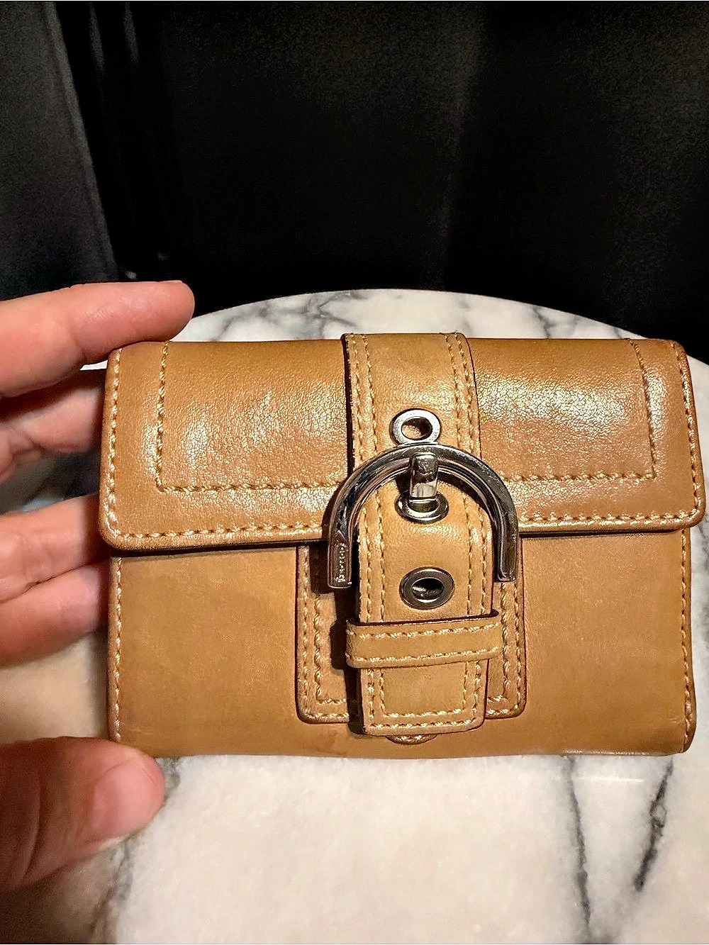 Coach Soho Small Buckle Wallet Brown